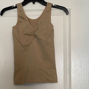 Women's Tan Sleeveless bodyshaper